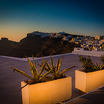 Dusk on Imerovigli (Santorini)