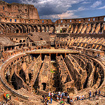 Inside the Colosseum