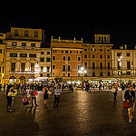 Verona Piazza Bra at Night