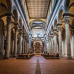 Interior Santo Spirito, Florence